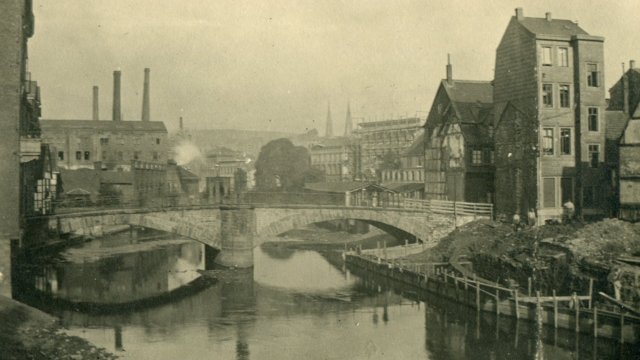 Historisches Foto Elberfeld (Lagerort: Stadtarchiv Wuppertal) Historisches Foto Elberfeld (Lagerort: Stadtarchiv Wuppertal)
